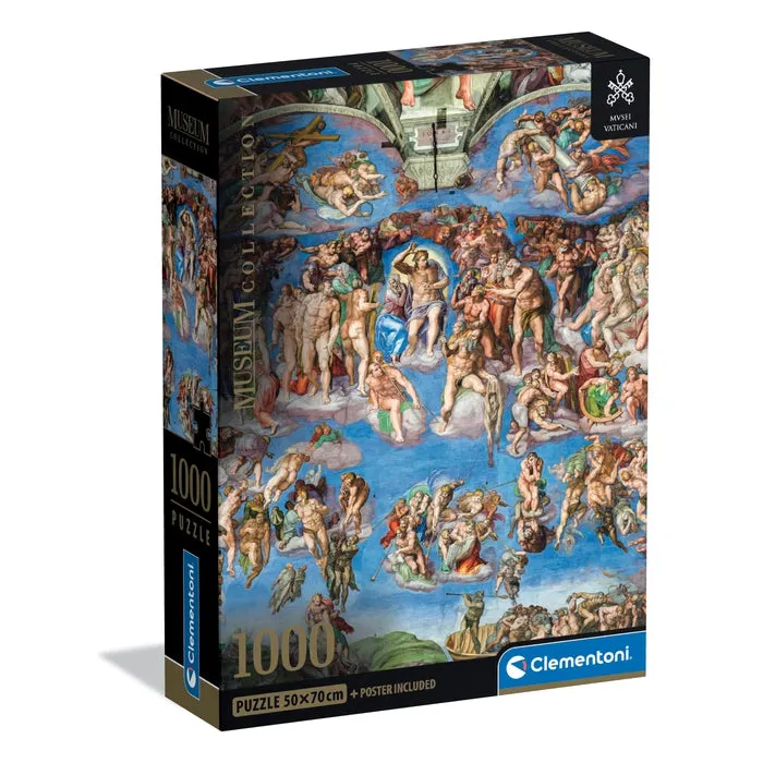 clementoni-vaticani-universal-judgement-1000-teile-puzzle-70-x-50-cm-made-in-ita image 1