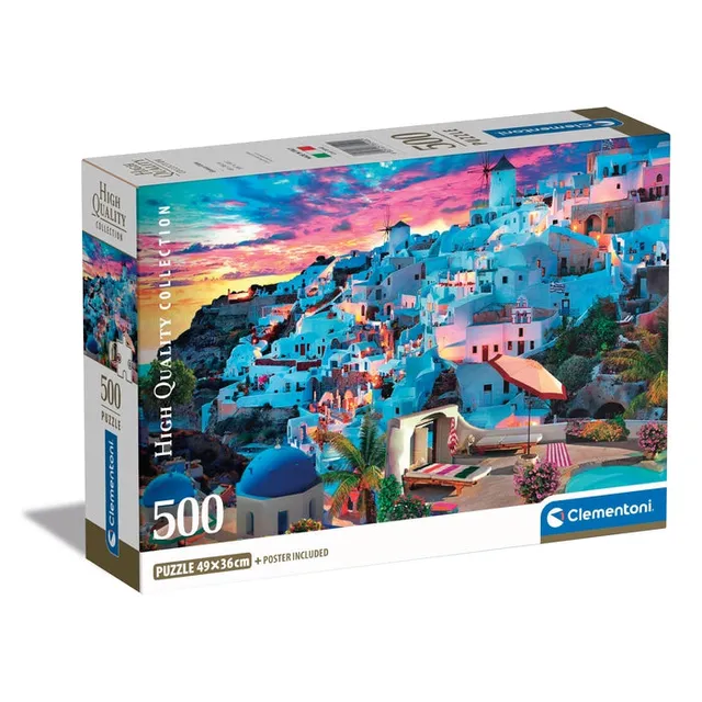clementoni-greece-view-puzzle-500-teile-49-x-36-cm-panorama-motiv image 1
