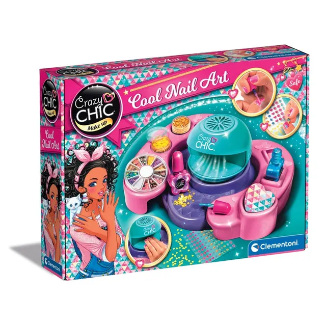 clementoni-crazy-chic-cool-nail-art-studio-set image 1
