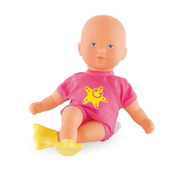 corolle-mon-premier-mini-badepuppe-20cm-pink-mit-seesternprint-und-vanilleduft image 1