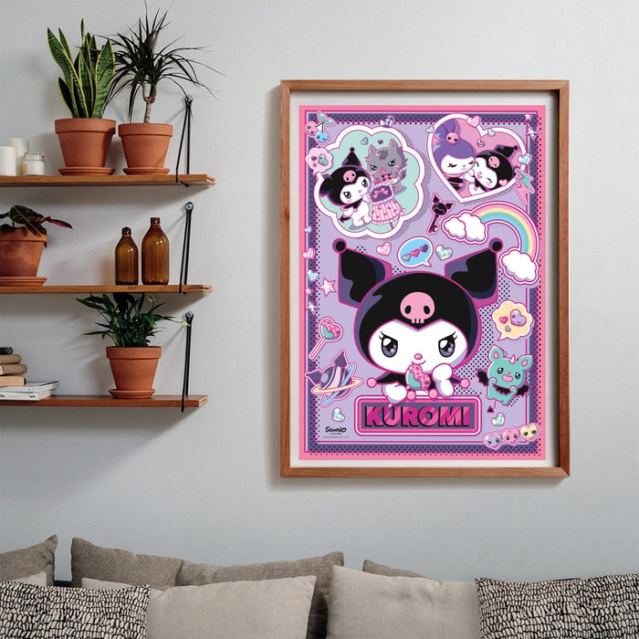clementoni-puzzle-kuromi-1000-teile-hello-kitty-friends image 3