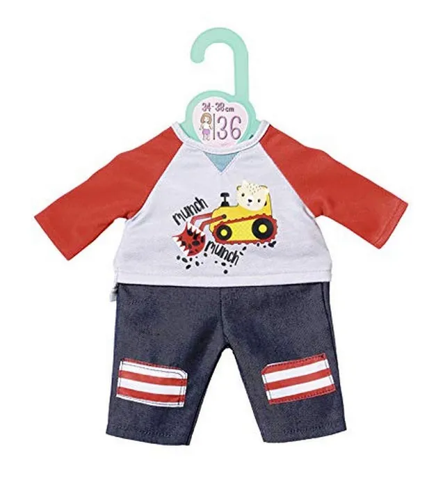 baby-born-dolly-moda-hose-mit-sweatshirt-34-38-cm image 1