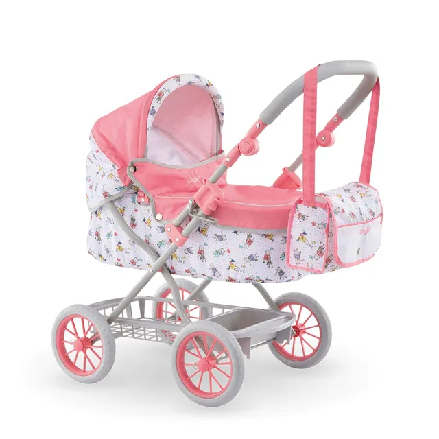 corolle-mon-grand-poupon-faltbarer-puppenwagen-f-r-36-52-cm-puppen-mit-tasche image 1