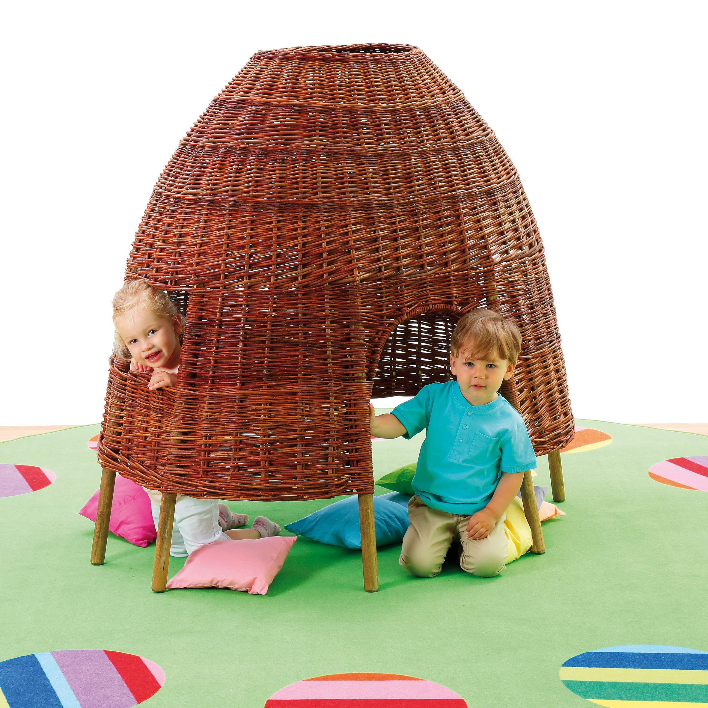 erzi-52011-weidenh-tte-r-ckzugsort-und-spielh-tte-aus-weide-115-x-75-x-125-cm image 2