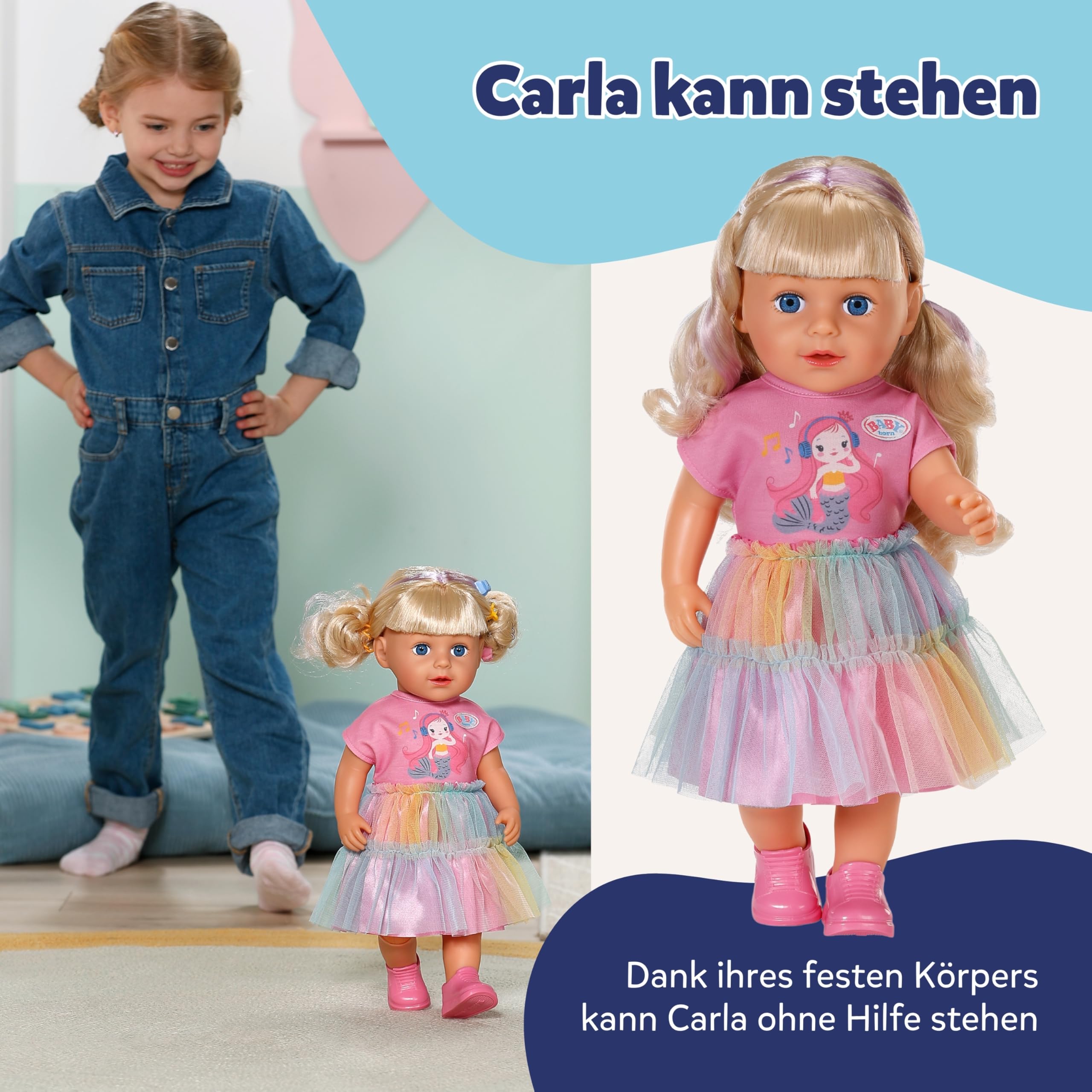 baby-born-carla-43cm-stylingpuppe-mit-langen-blonden-haaren image 4