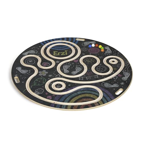 erzi-46252-teamdisc-aus-holz-balancierspiel-110-cm-mit-kugeln image 6
