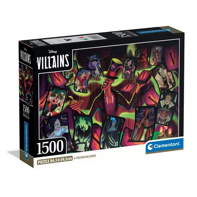 clementoni-disney-villains-puzzle-1500-teile-59-2-x-84-3-cm image 1