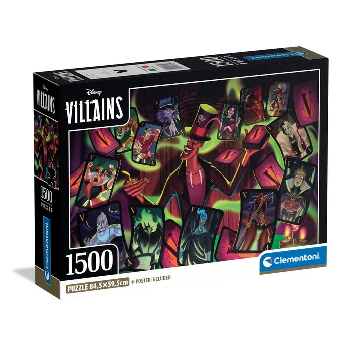 clementoni-disney-villains-puzzle-1500-teile-59-2-x-84-3-cm image 1
