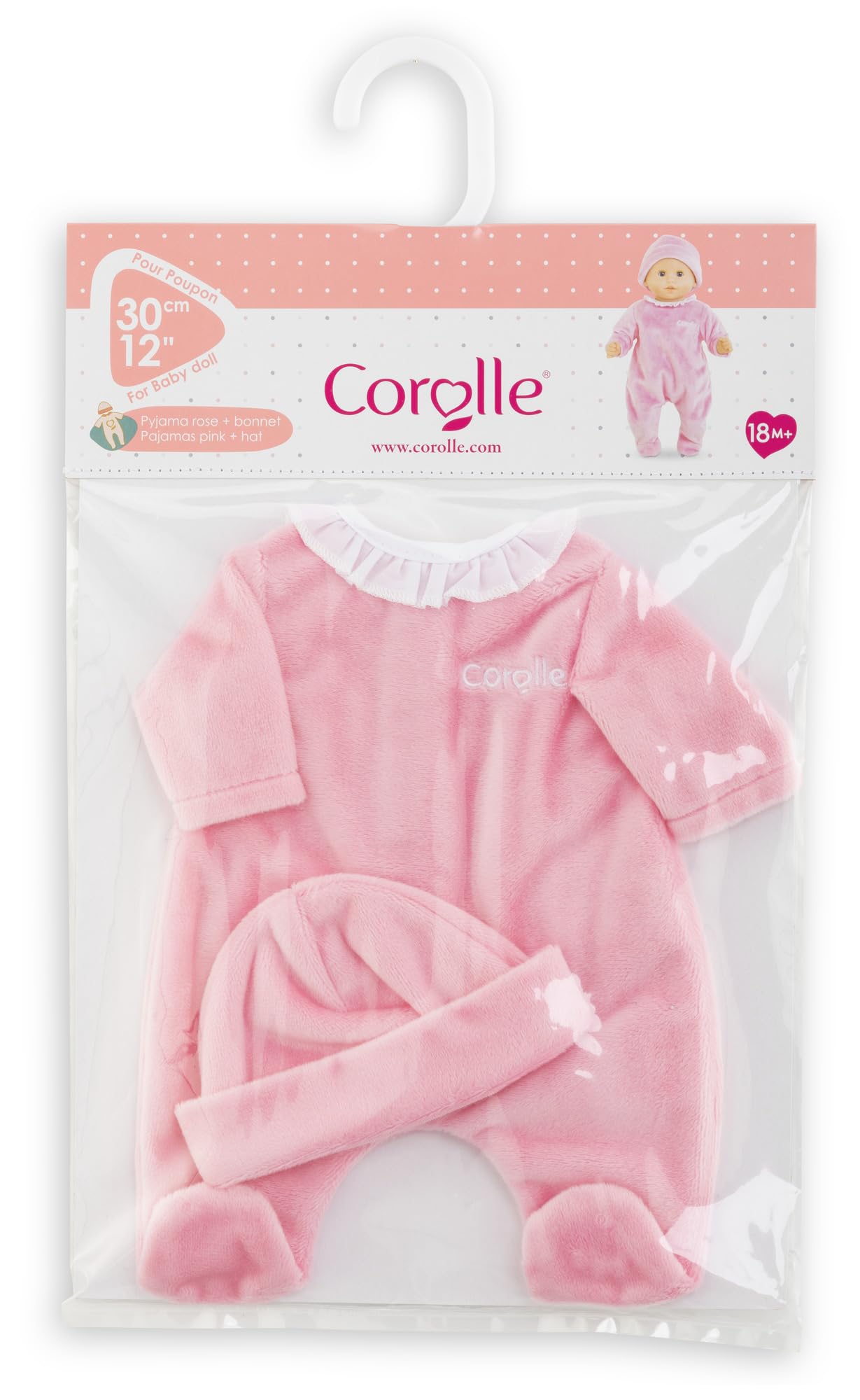 corolle-ma-premiere-poupee-pyjama-und-m-tze-f-r-30-cm-babypuppen image 3