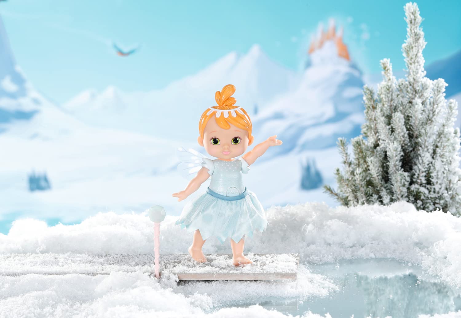 baby-born-storybook-fairy-ice-18-cm-feen-puppe-mit-fl-geln-zauberstab-und-bilder image 8