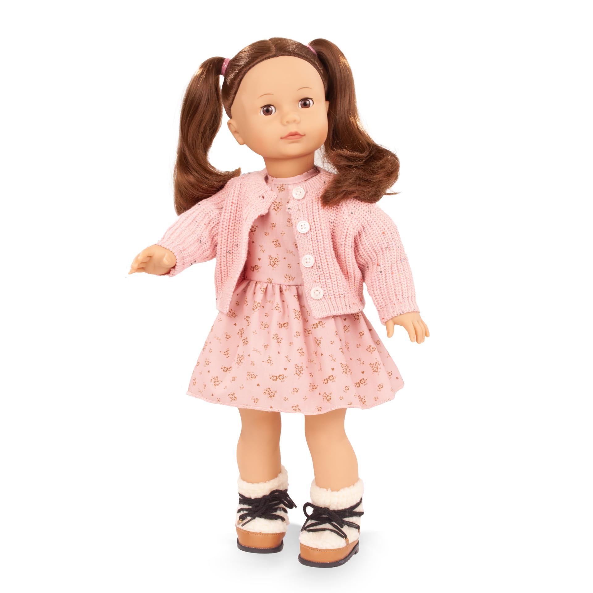 g-tz-precious-day-girl-elisabeth-millefleur-stehpuppe-46-cm-mit-braunen-haaren image 4