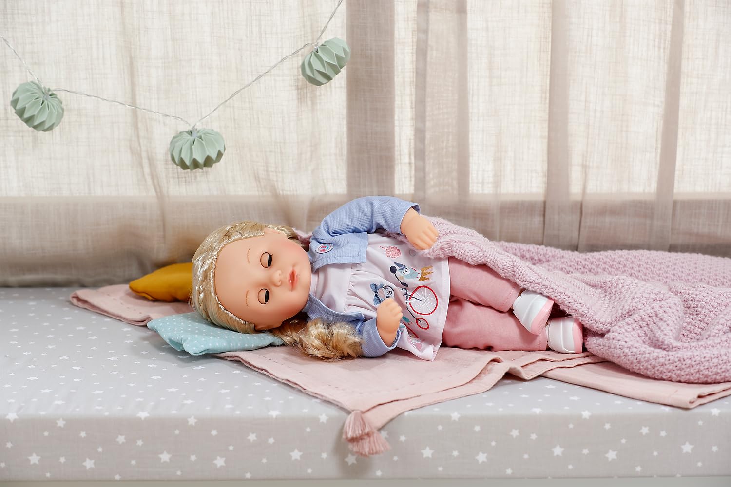 baby-born-sophia-rose-36-cm-babypuppe-mit-haaren-und-schlafaugen image 6