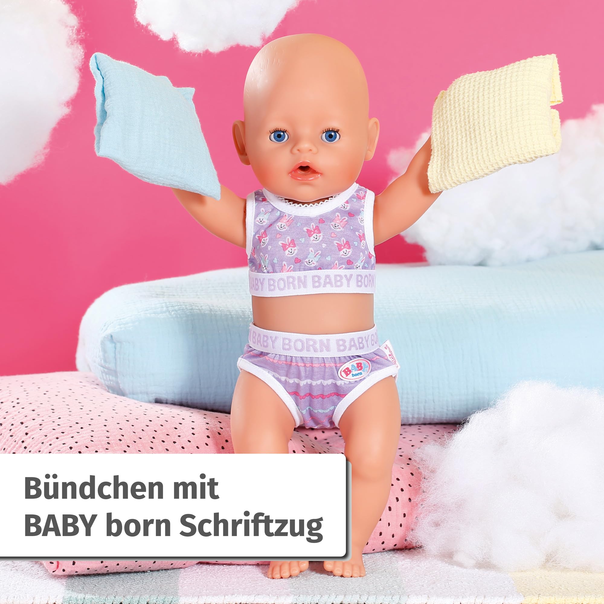baby-born-unterw-sche-set-834220-top-mit-hasen-print-und-hose-lila-f-r-43-cm-pup image 5