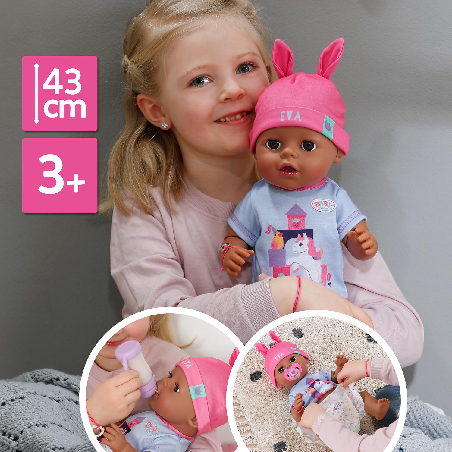 baby-born-eva-43-cm-babypuppe-mit-click-play-10-funktionen-2 image 6