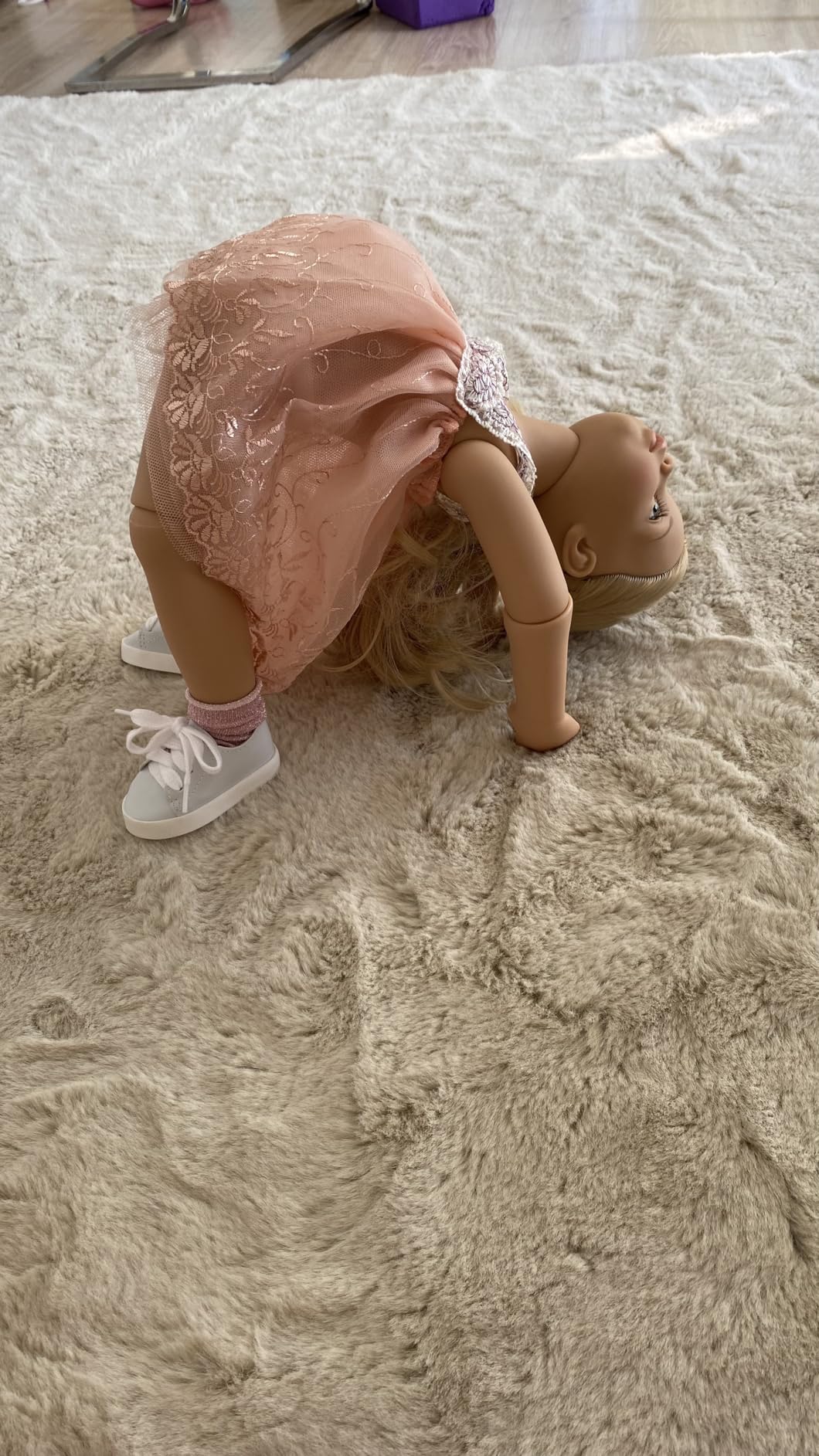 Kleid mit Fehler