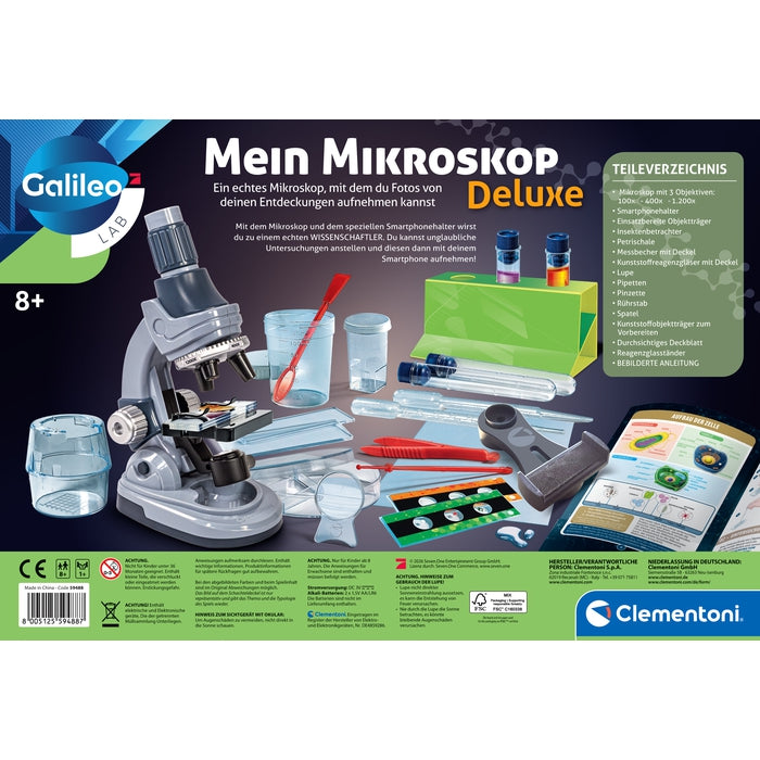 clementoni-galileo-lab-mein-mikroskop-deluxe-mikroskop-set image 2