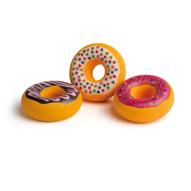 erzi-13215-doughnuts-kaufladenspielzeug-aus-holz-3-tlg image 1