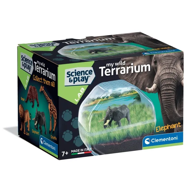 clementoni-galileo-lab-mini-terrarium-elefant image 1