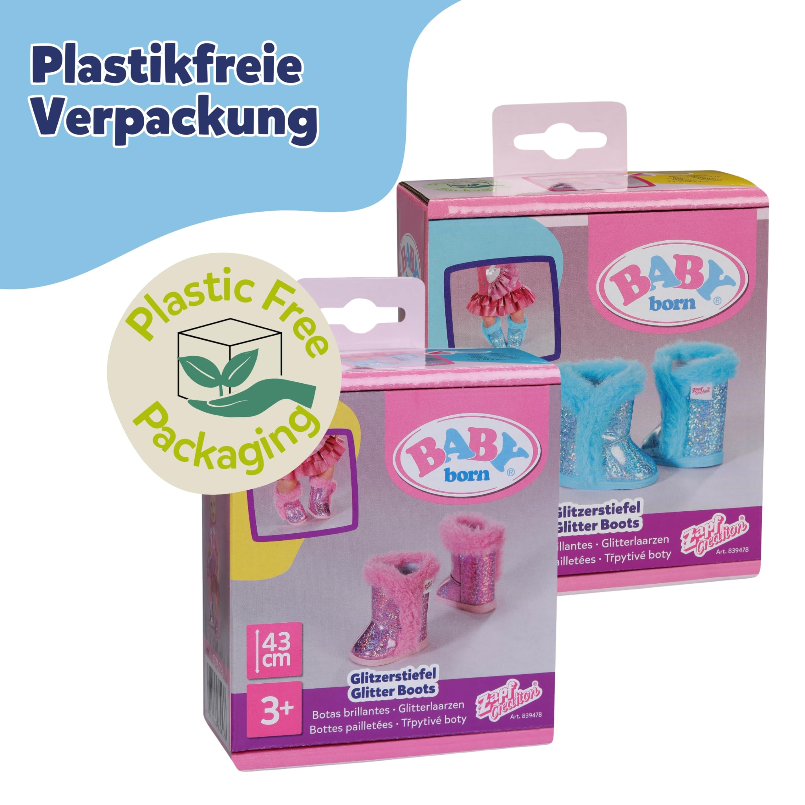 baby-born-glitzerstiefel-f-r-43-cm-puppen-blau-pink-sortiert image 5