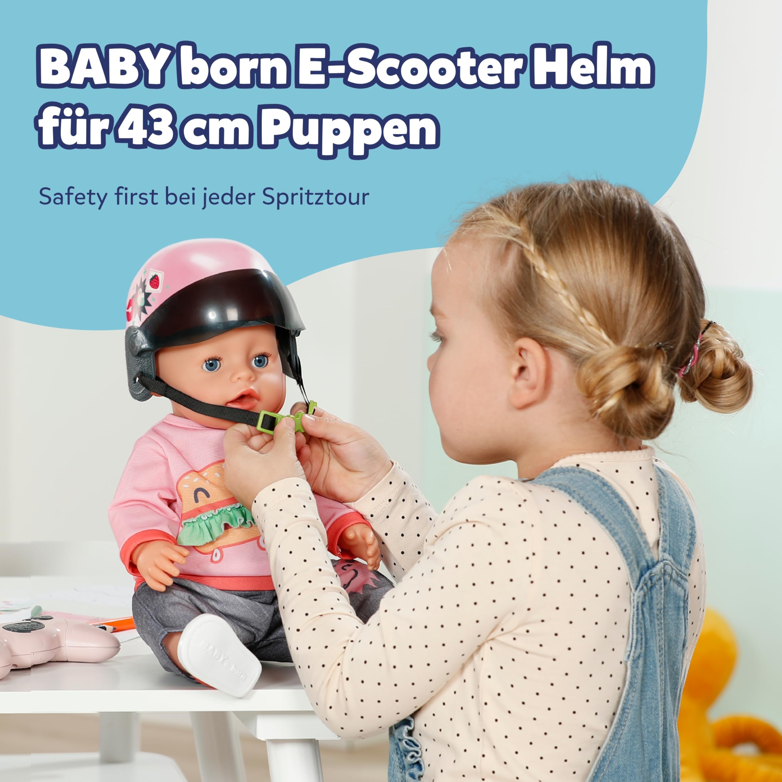 baby-born-e-scooter-helm-puppenhelm-f-r-43-cm-puppen image 2