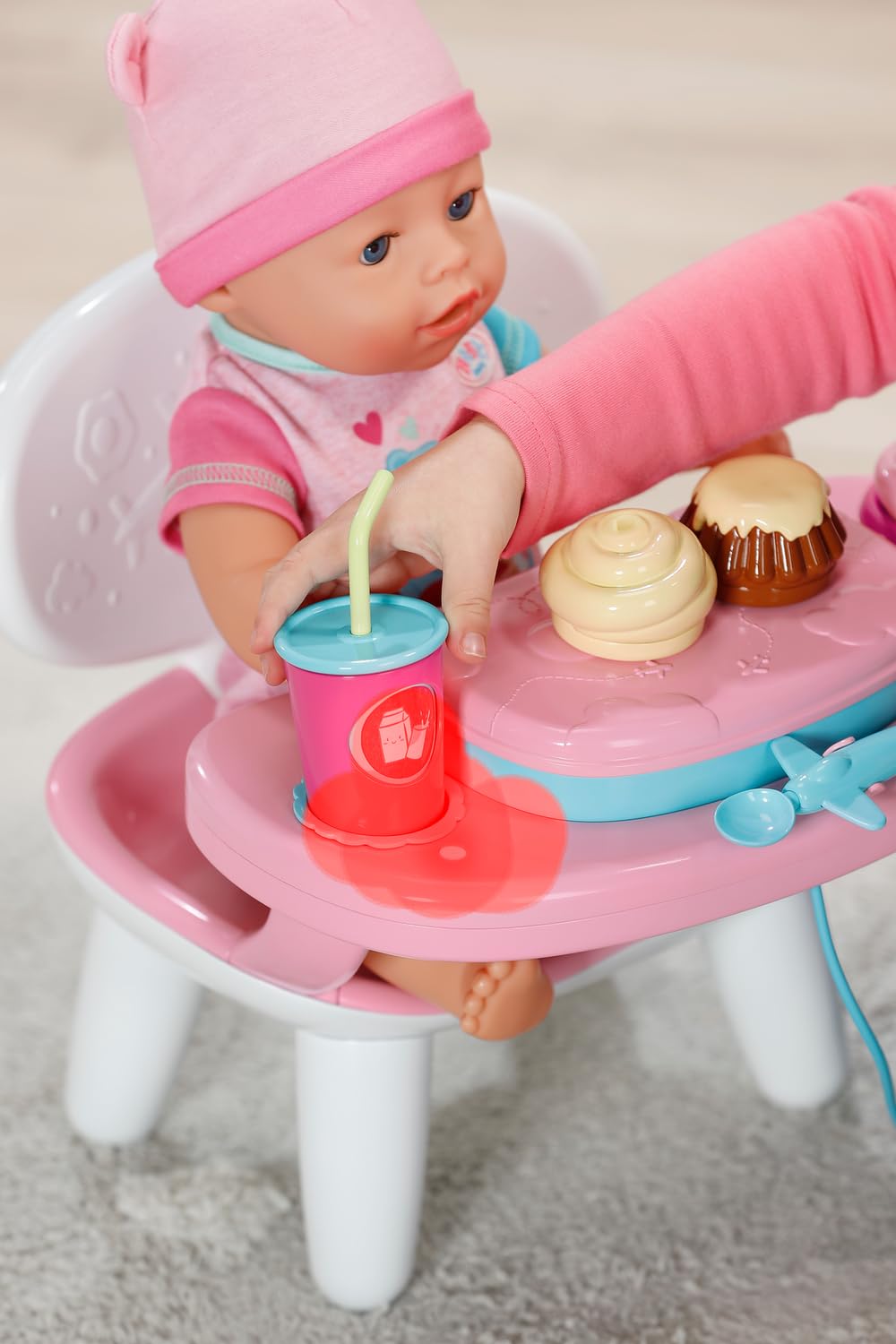 baby-born-f-ttertisch-mit-licht-soundfunktion-f-r-43-cm-puppen image 4