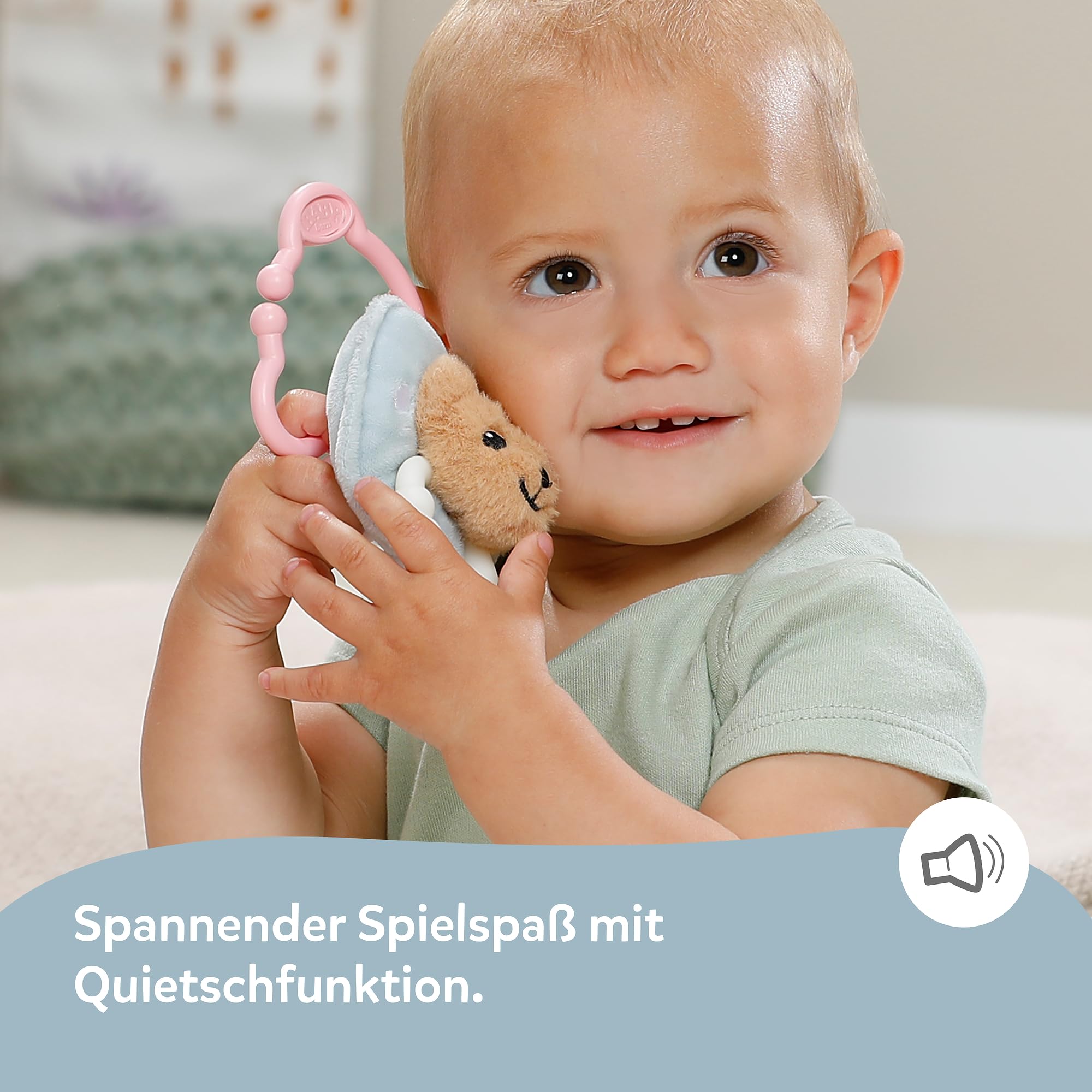 baby-born-for-babies-pl-sch-schnuller-18-cm-mit-bei-ring-und-clip image 5