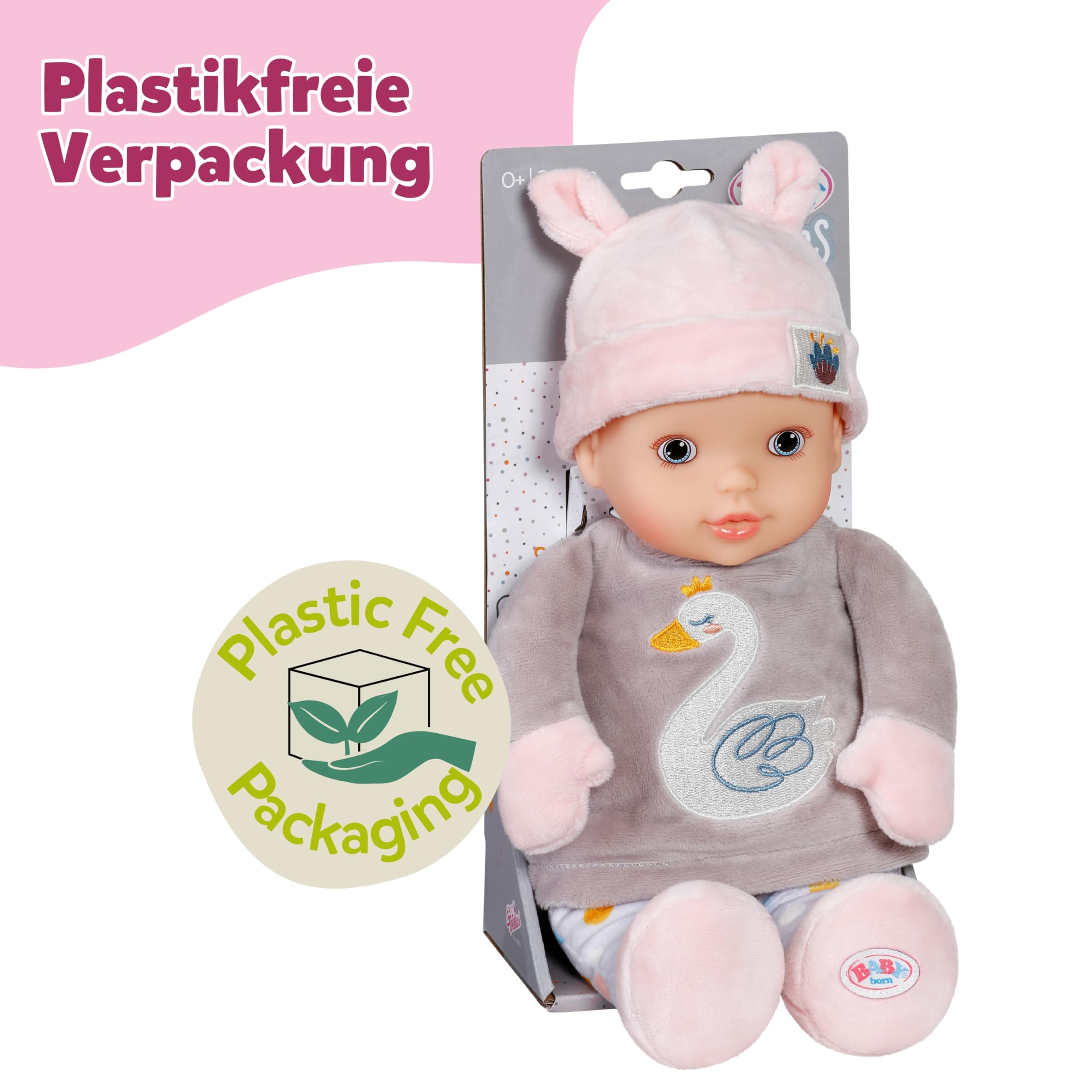 baby-born-for-babies-sweetie-mauve-30-cm-stoffpuppe-mit-rassel image 6