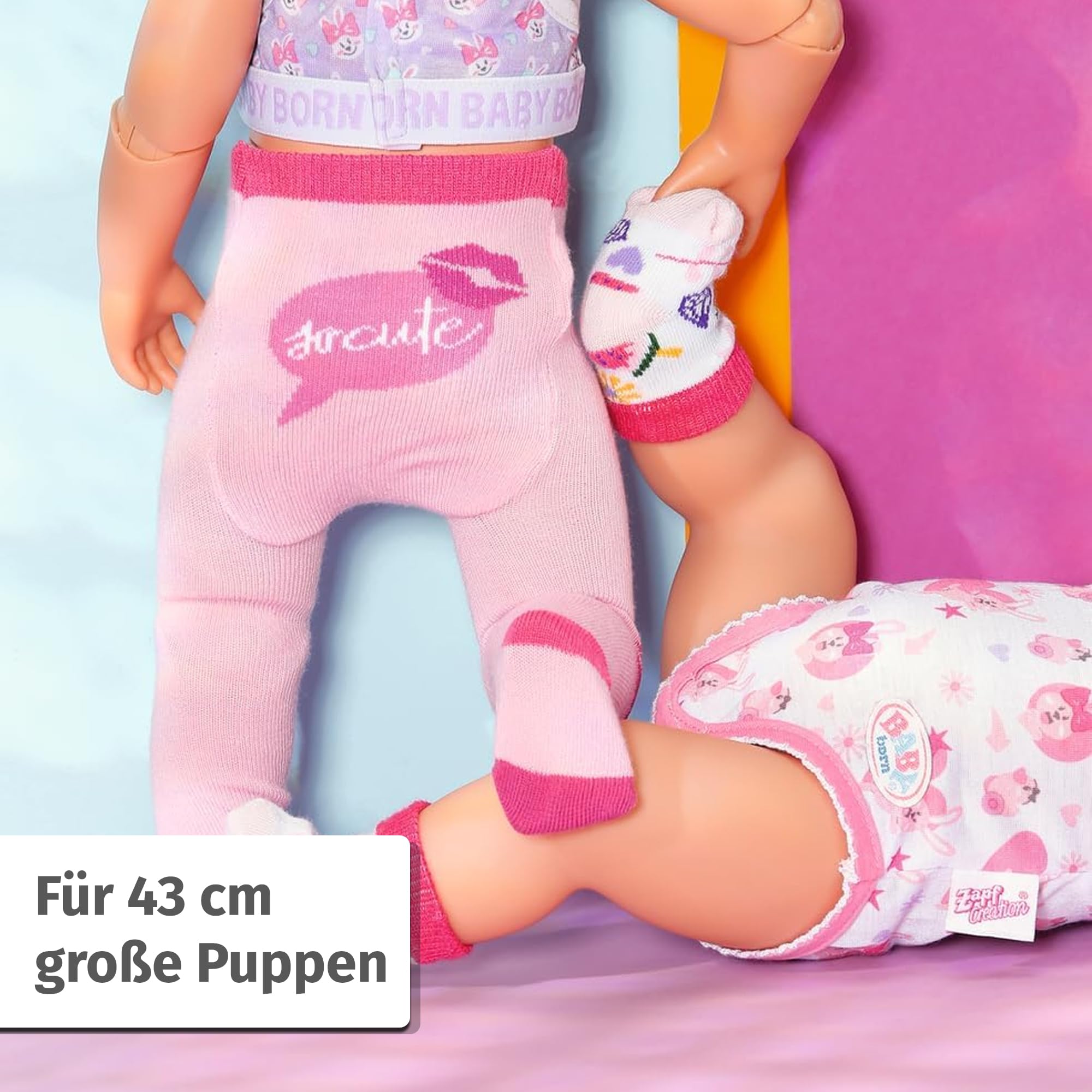 baby-born-836064-strumpfhose-und-socken-set-f-r-43-cm-puppen image 6