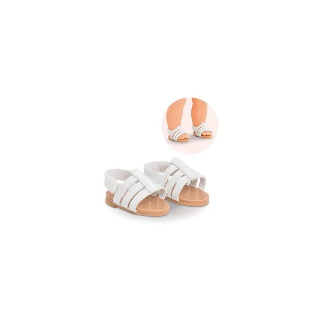 corolle-sandalen-wei-9000211080-f-r-36cm-macorolle-puppen image 1