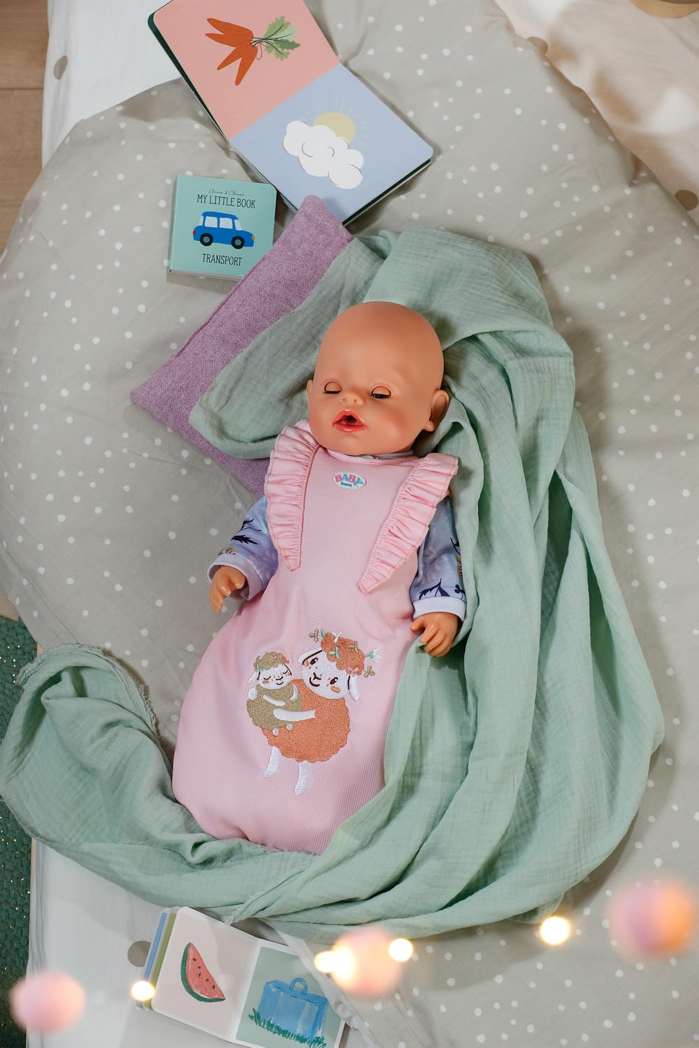 baby-born-schlafsack-blumen-puppen-schlafsack-f-r-36-und-43-cm-puppen image 5