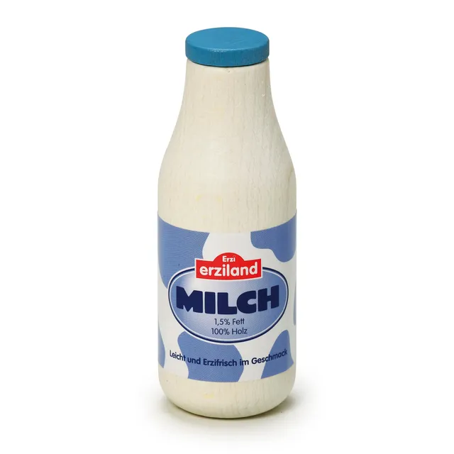 erzi-17150-milchflasche-kaufladen-holzspielzeug-11-1x4x4-cm-aus-buche image 1