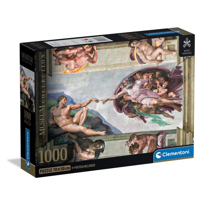 clementoni-vaticani-die-erschaffung-adams-puzzle-1000-teile image 1