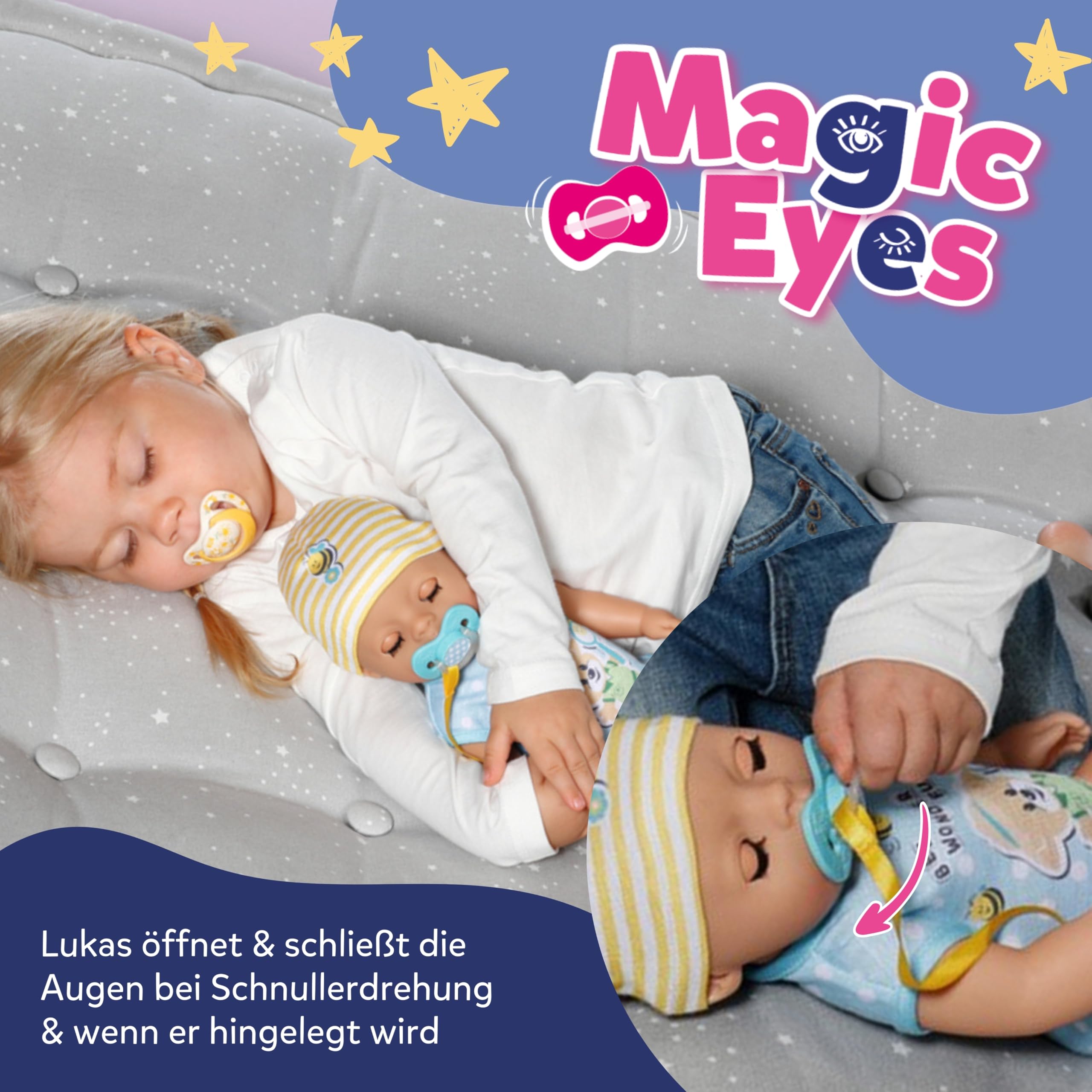 baby-born-lukas-little-baby-boy-36-cm-babypuppe-mit-7-funktionen image 5