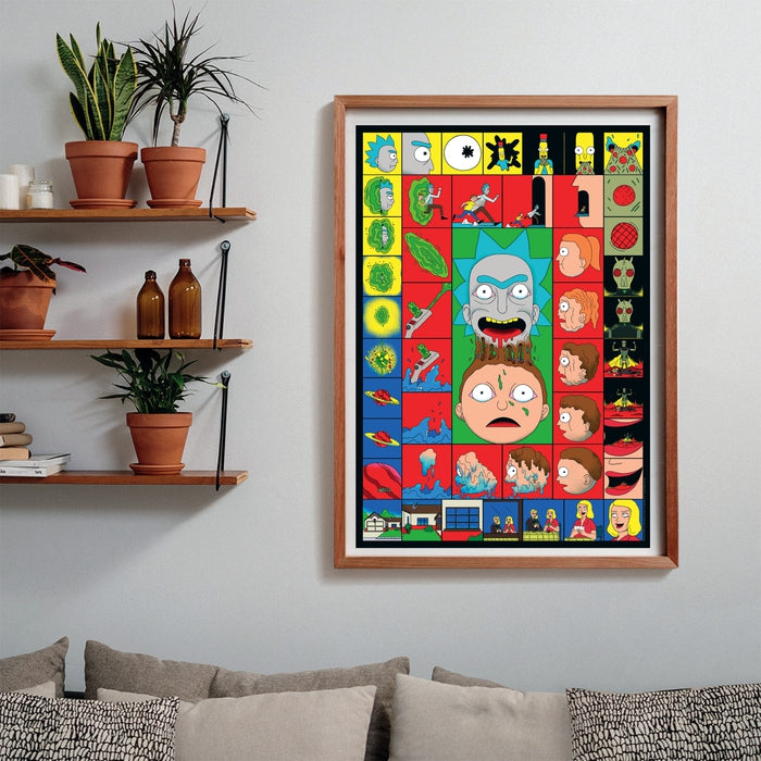 clementoni-puzzle-rick-morty-1000-teile-70-x-50-cm image 3