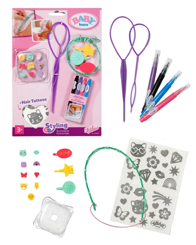 baby-born-styling-marker-zubeh-r-set-f-r-stylingk-pfe image 1