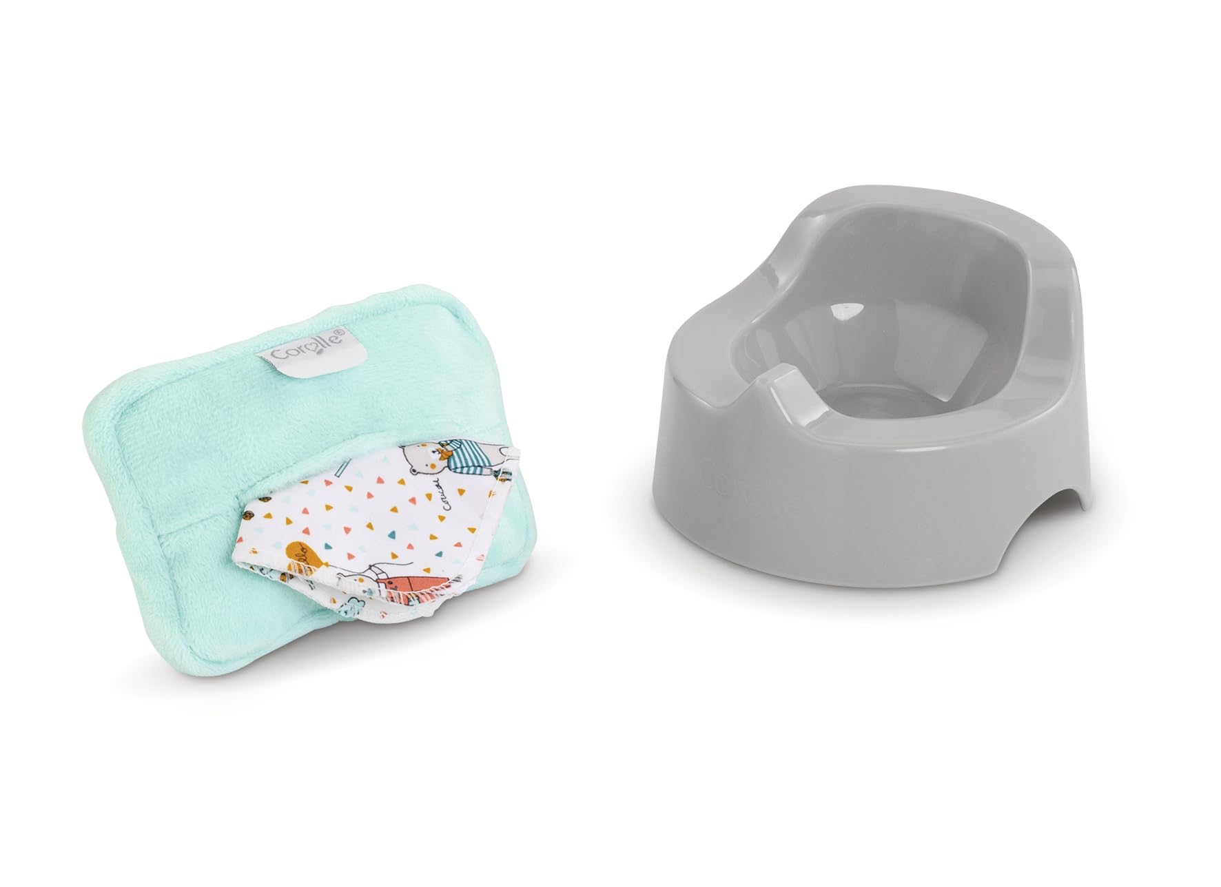 corolle-ma-premiere-poupee-t-pfchen-mit-tuchspender-f-r-30-36-cm-babypuppen image 1