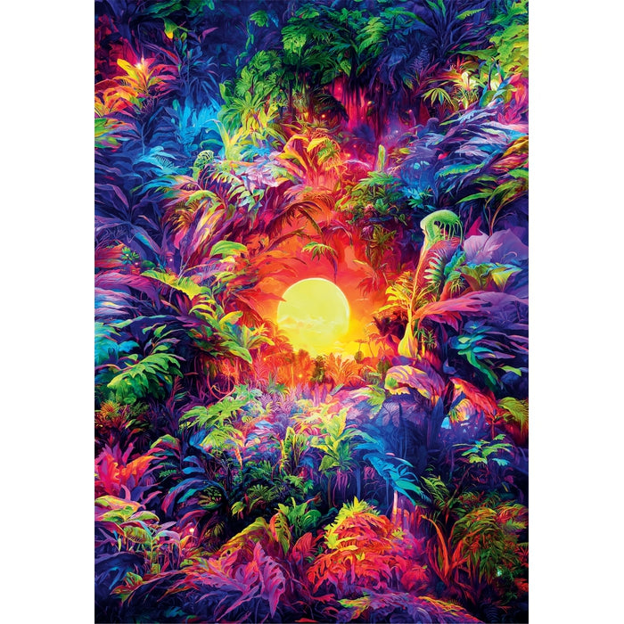 clementoni-color-boom-psychedelic-jungle-sunrise-puzzle-500-teile image 2