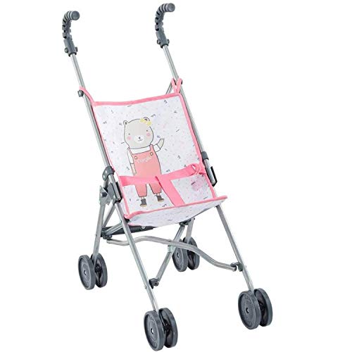 corolle-9000140720-mon-grand-poupon-puppenbuggy-pink-faltbarer-buggy-f-r-36-42-c image 7