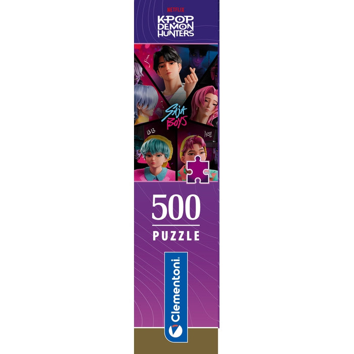 clementoni-kpop-demon-hunters-puzzle-500-teile-charakter-puzzle-49-x-36-cm image 5