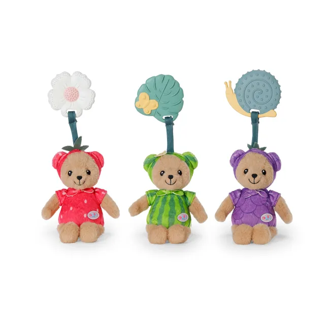 baby-born-for-babies-teddybeary-18-cm-pl-schfigur-mit-bei-ring-und-rassel-sortie image 1