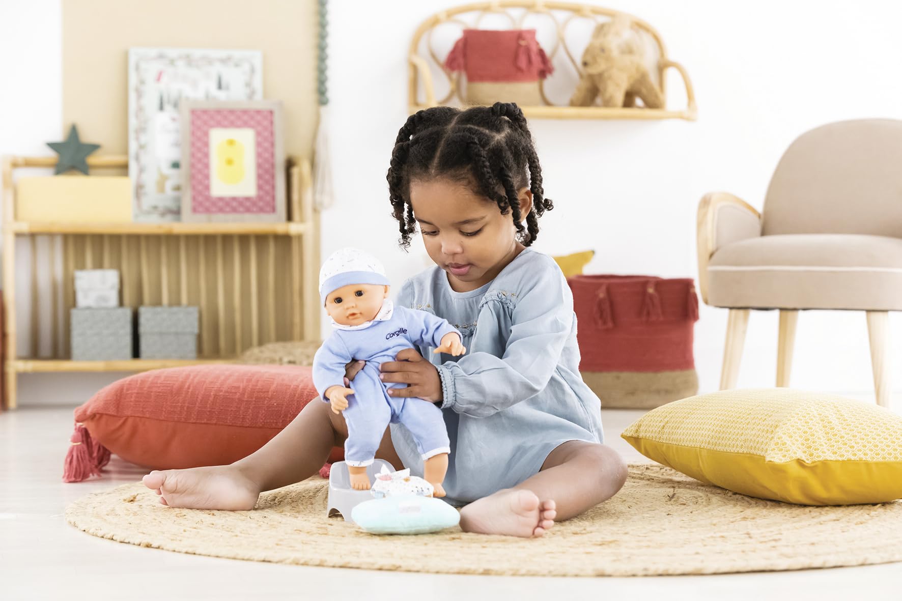 corolle-ma-premiere-poupee-t-pfchen-mit-tuchspender-f-r-30-36-cm-babypuppen image 2