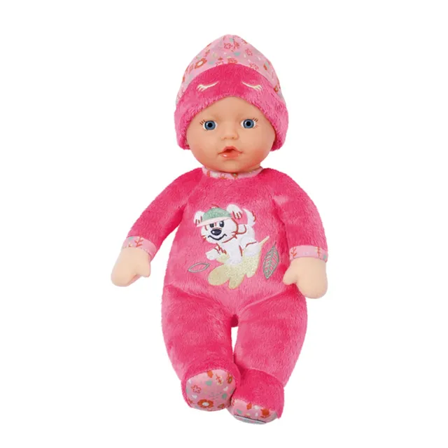 baby-born-sleepy-for-babies-pink-stoffpuppe-30-cm-waschbar-mit-rassel-ab-geburt image 1