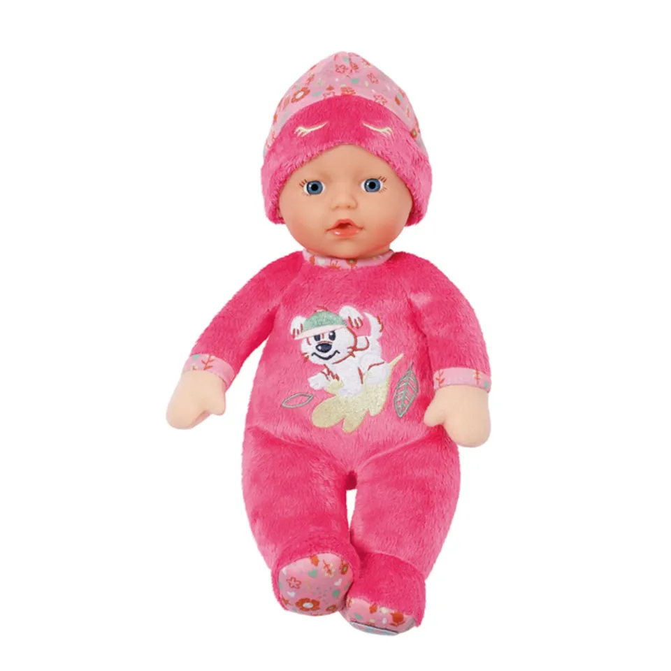 baby-born-sleepy-for-babies-pink-stoffpuppe-30-cm-waschbar-mit-rassel-ab-geburt image 1