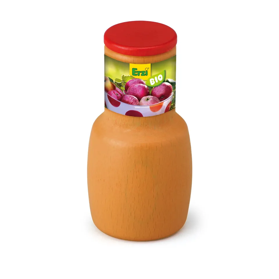 erzi-18083-apfelsaft-aus-holz-kaufladenspielzeug image 1