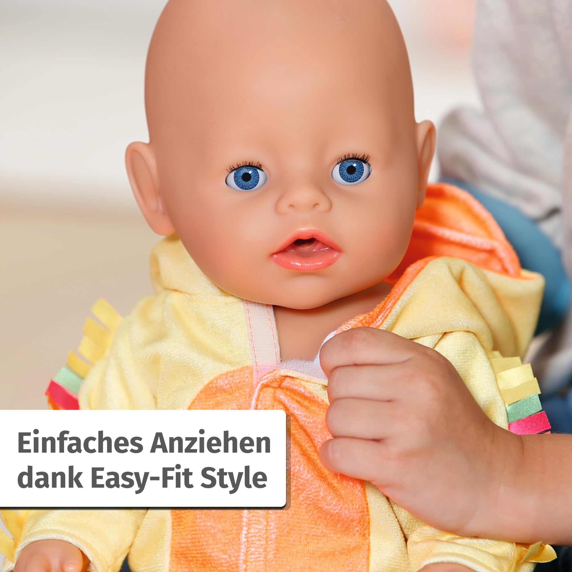 baby-born-teddy-nachtstrampler-enten-onesie-aus-fleece-f-r-43-cm-puppen image 5