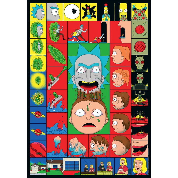 clementoni-puzzle-rick-morty-1000-teile-70-x-50-cm image 2