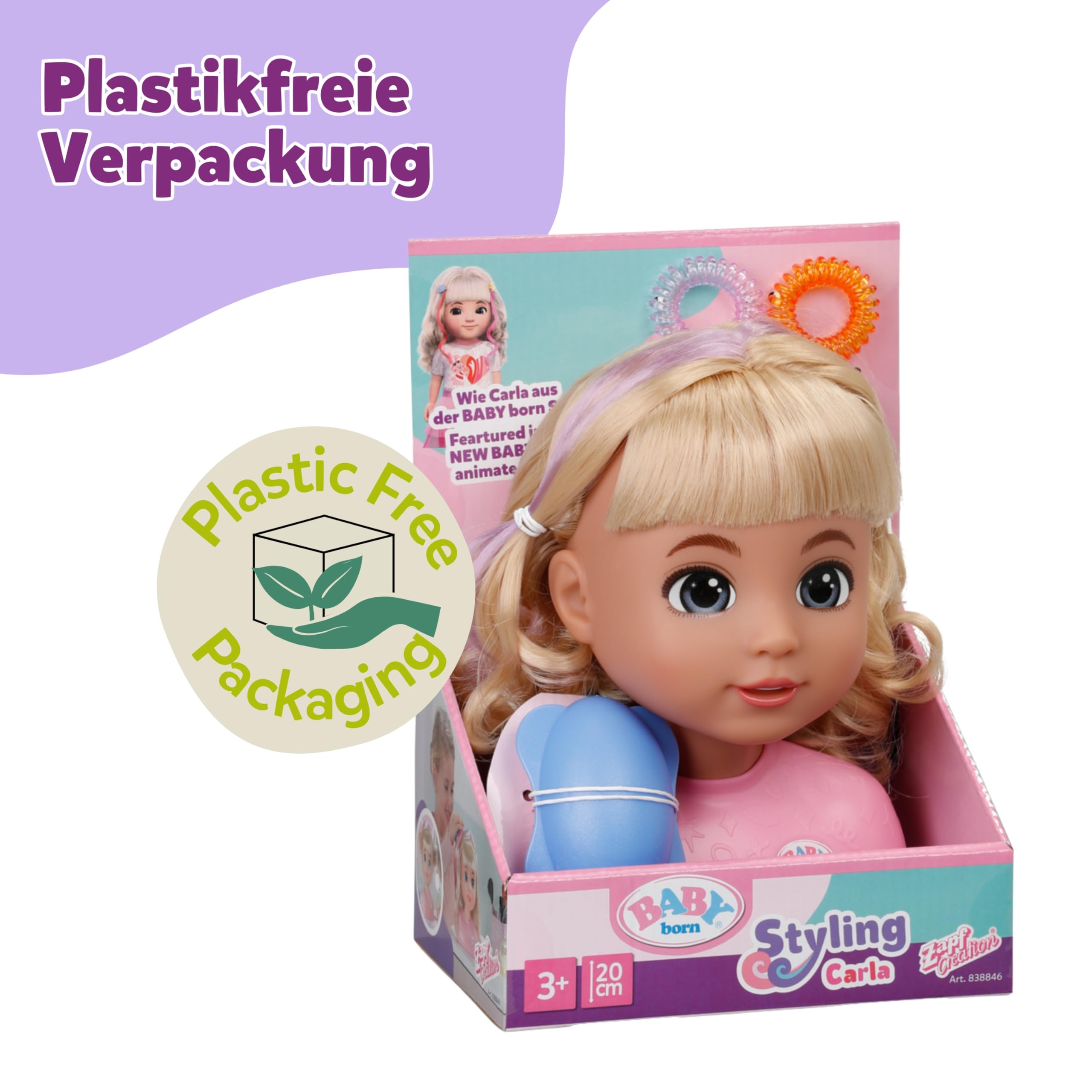 baby-born-stylingkopf-carla-mit-zubeh-r image 8