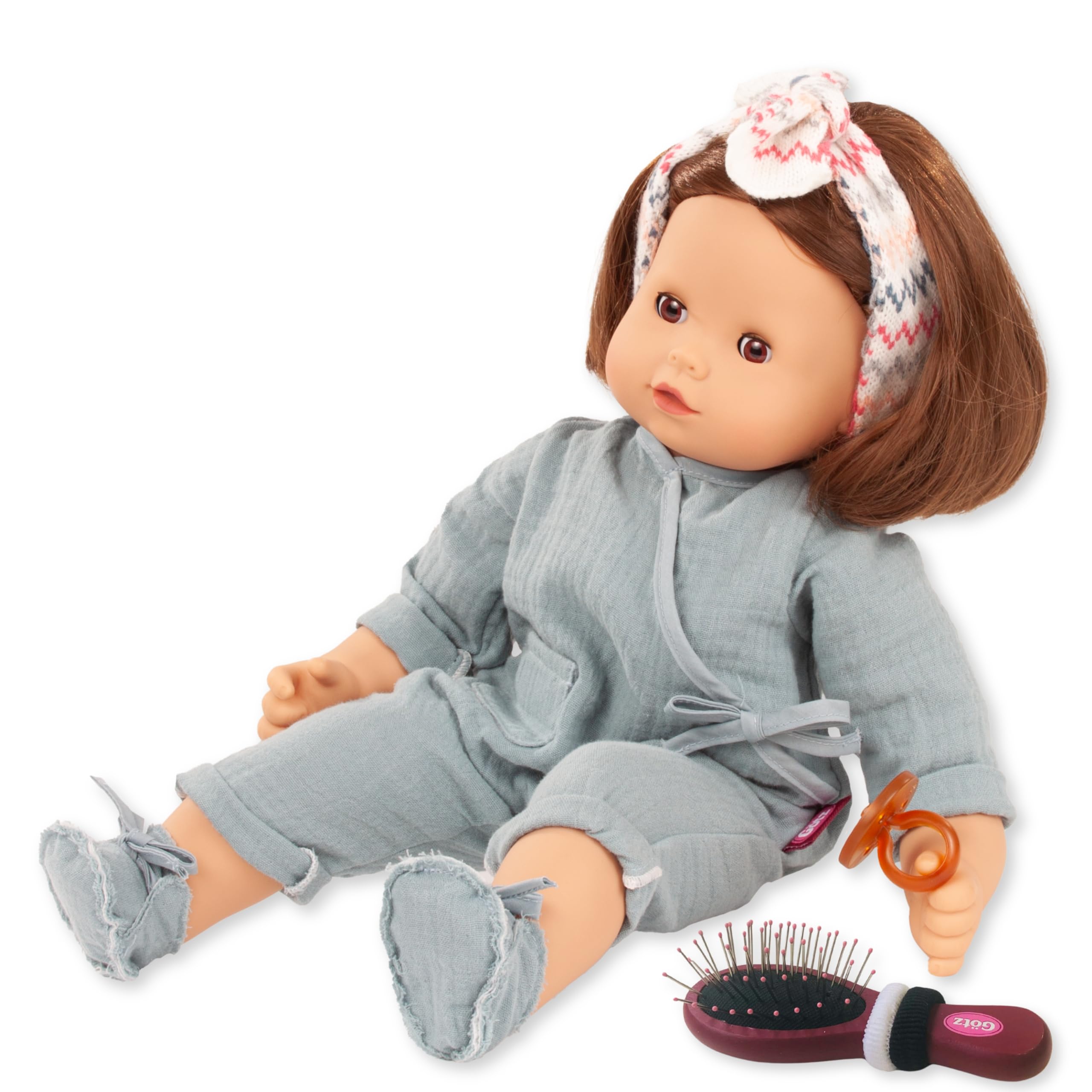 g-tz-maxy-muffin-zick-zack-babypuppe-42-cm-mit-braunen-haaren image 1