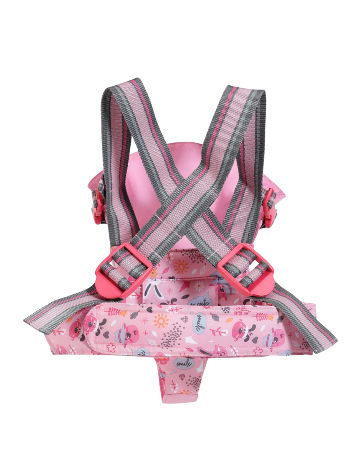 baby-born-2-teiliges-puppenpflege-set-autositz-babytrage-rosa-grau-36cm-43cm image 6
