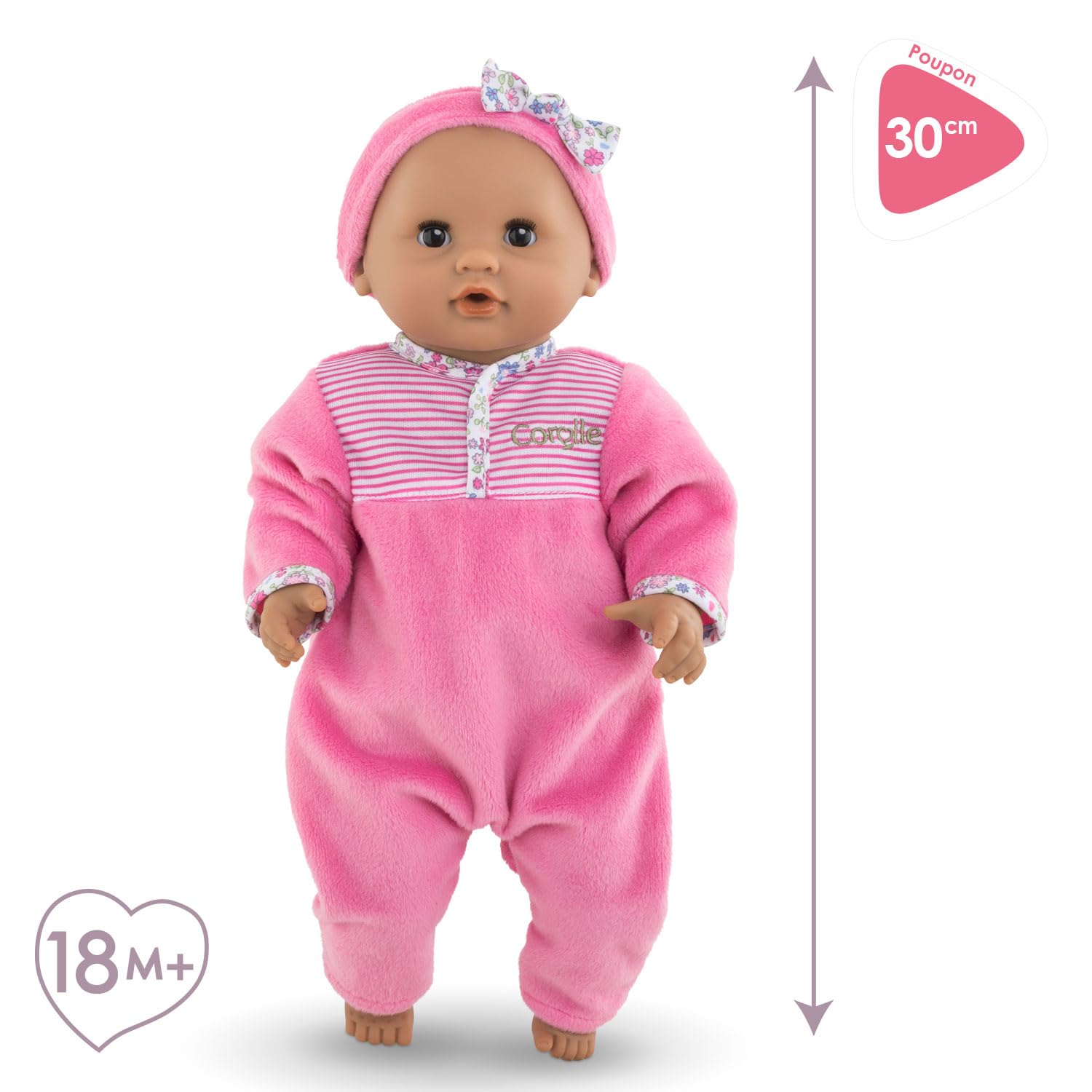 corolle-9000100300-mon-premier-poupon-calin-maria-30cm-weichk-rperpuppe-mit-vani image 3